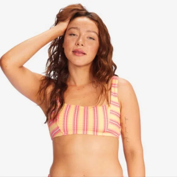 Billabong Sun Chaser Bikini Square Tank Top Low Rider Bottoms - Picture 11 of 12